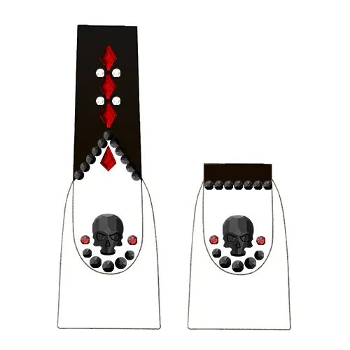 Scare in Style: Halloween Nail Art Design