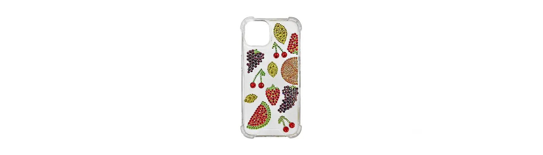 Estella Crystals Fruit Themed Phone Case Rhinestone Embellishment Project