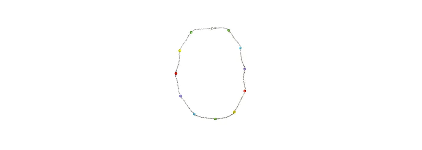 Preciosa Rainbow Bead Necklace Project