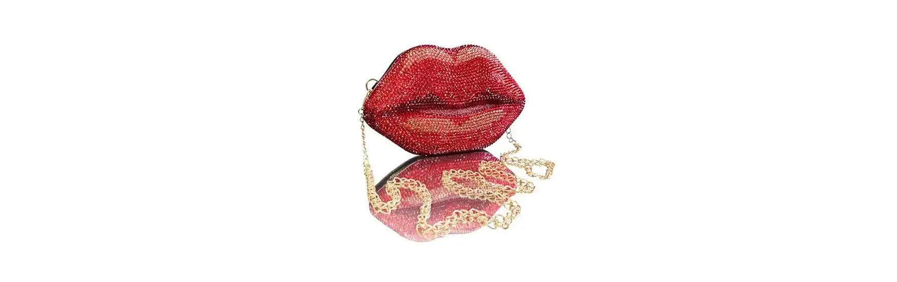 Serinity Crystals Lips Bag Rhinestone Embellishment Project