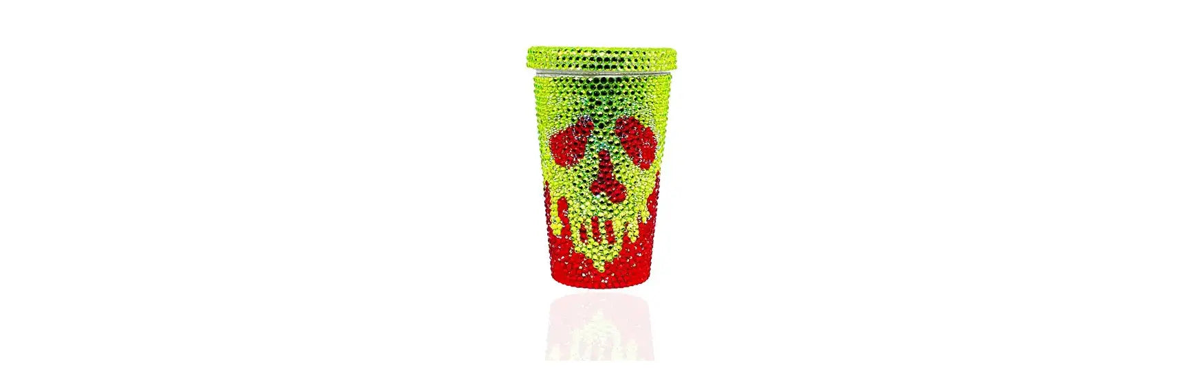 Preciosa Poison Apple Tumbler Preciosa Flatback Crystals Embellishment Project