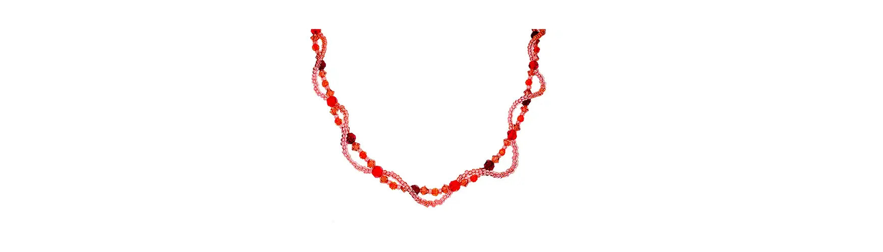 Preciosa Beads Woven Necklace Jewellery Making Project