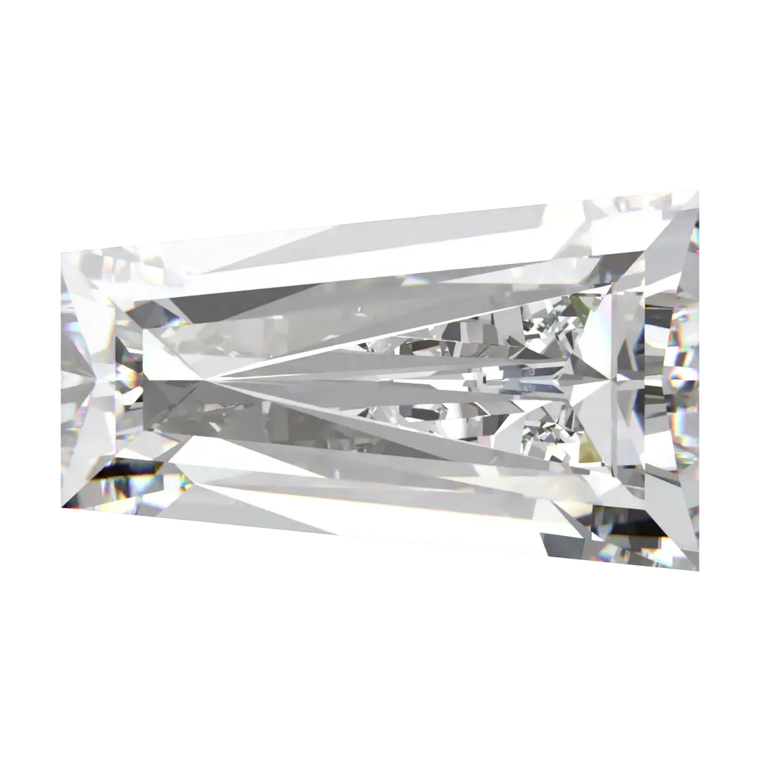 Swarovski Zirconia Tapered Baguette Cut White