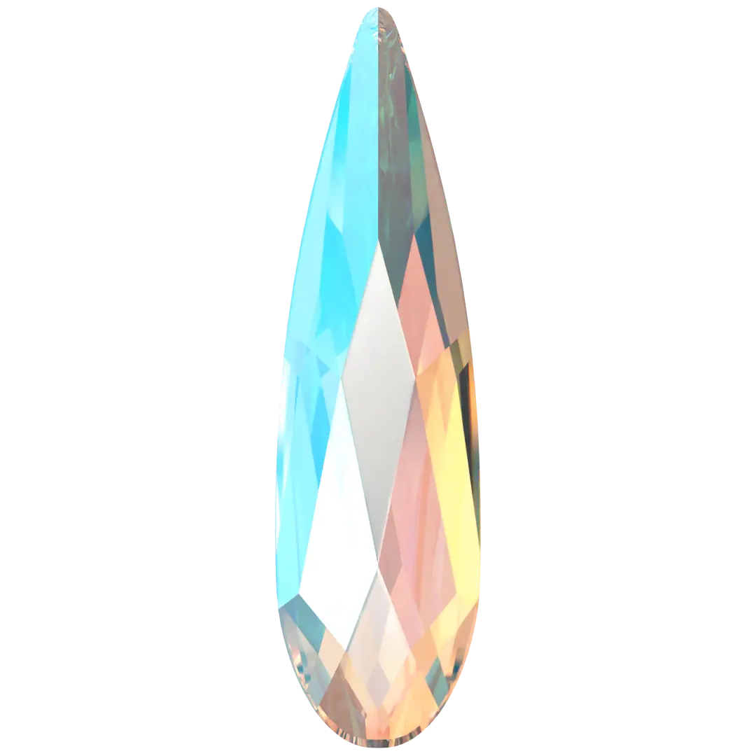 Serinity Flat Back Crystals Non Hotfix Raindrop (2304) Crystal Shimmer