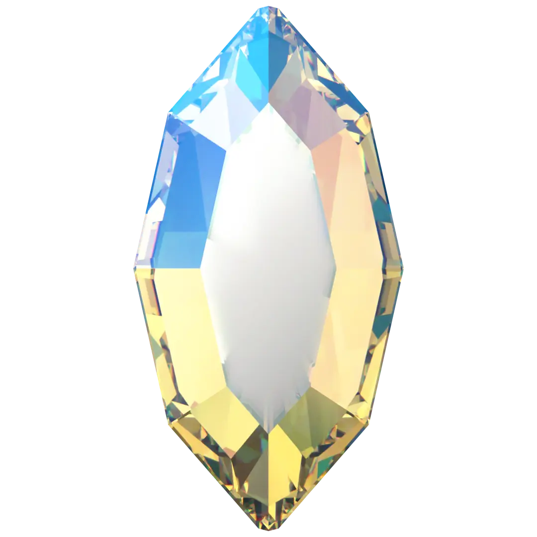Serinity Flat Back Crystals Non Hotfix Navette (2200) Crystal Shimmer