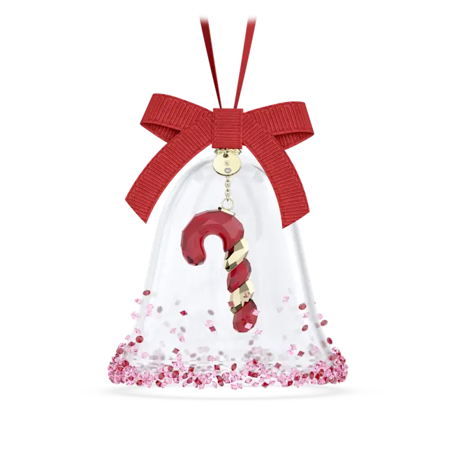 Swarovski Holiday Cheers Dulcis Bell Ornament Red