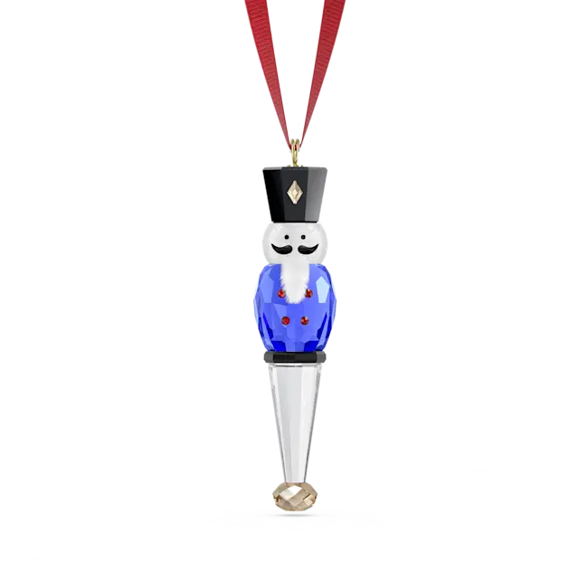 Swarovski Holiday Cheers Nutcracker Ornament Blue