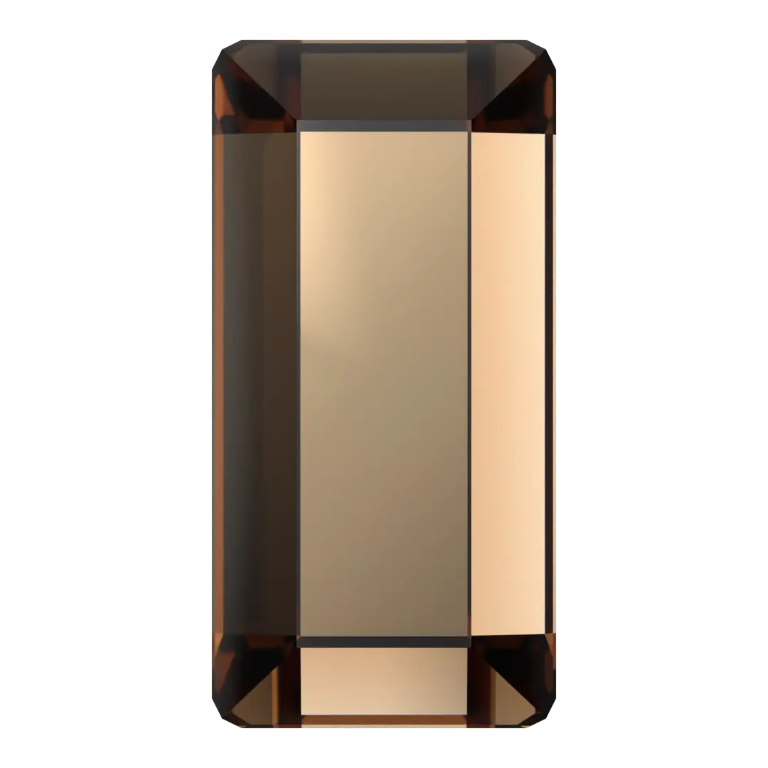 Serinity Flat Back Crystals Non Hotfix Baguette (2510) Light Smoked Topaz