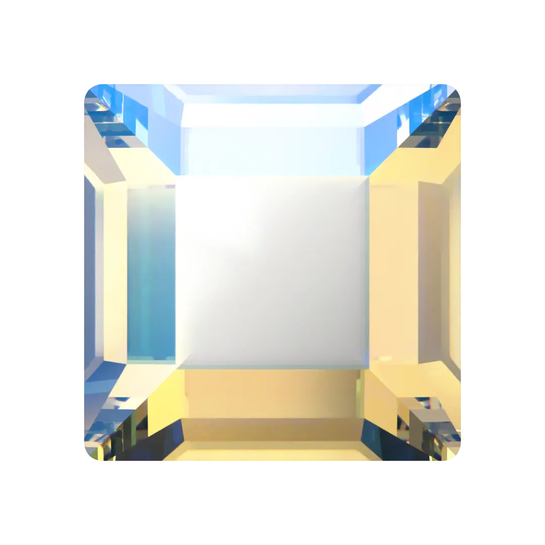 Serinity Flat Back Crystals Non Hotfix Square (2400) Crystal Shimmer
