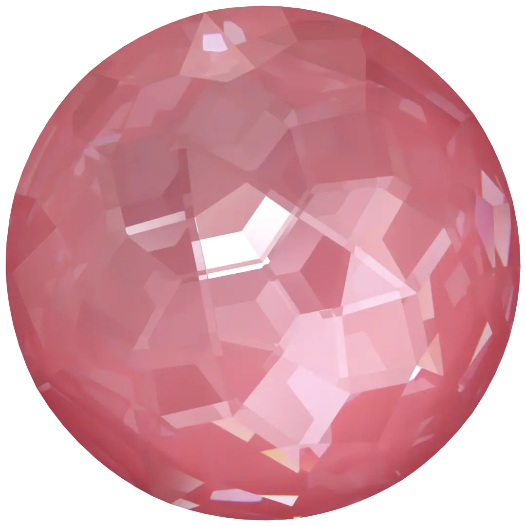 Serinity Chatons Round Stones Thin (1383) Crystal Dahlia Ignite UNFOILED