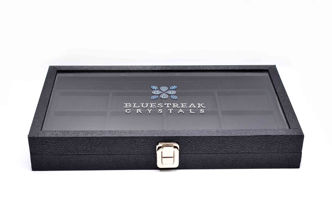 Display Case (Large) with Dividers - Bluestreak Crystals
