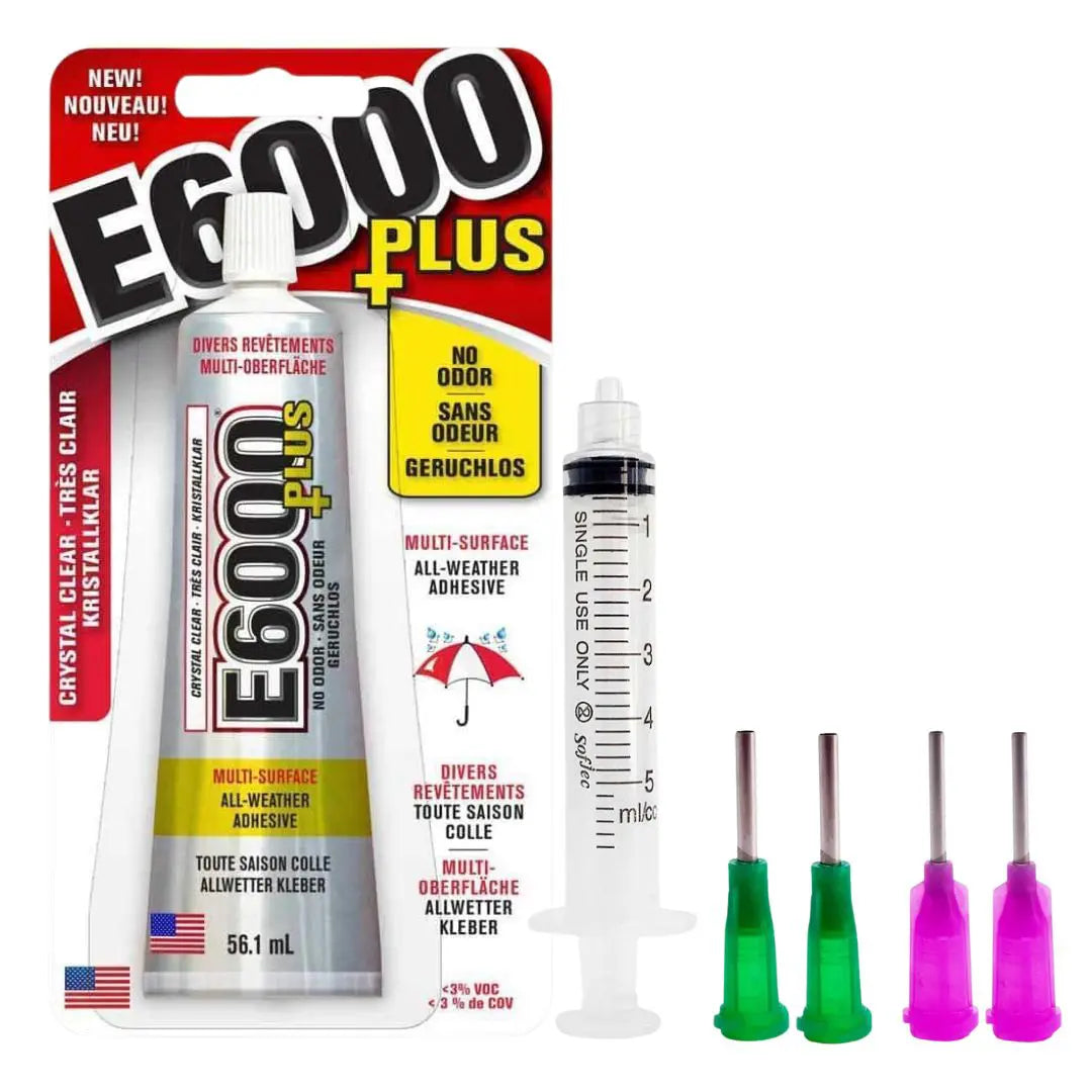 E6000 Plus Glue Kit - Bluestreak Crystals