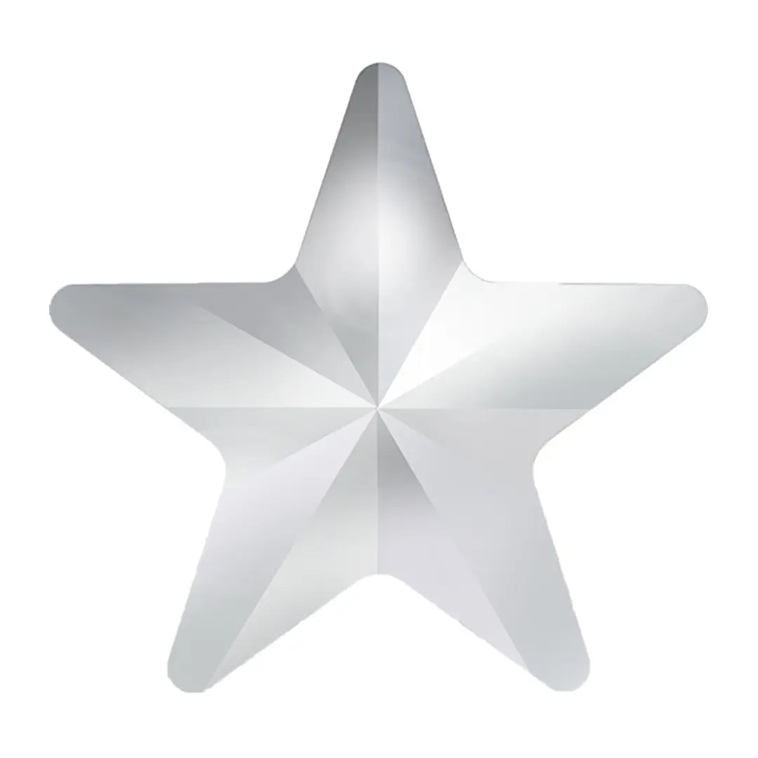 Estella Flat Back Shaped Rhinestones Non Hotfix Star Crystal - Bluestreak Crystals