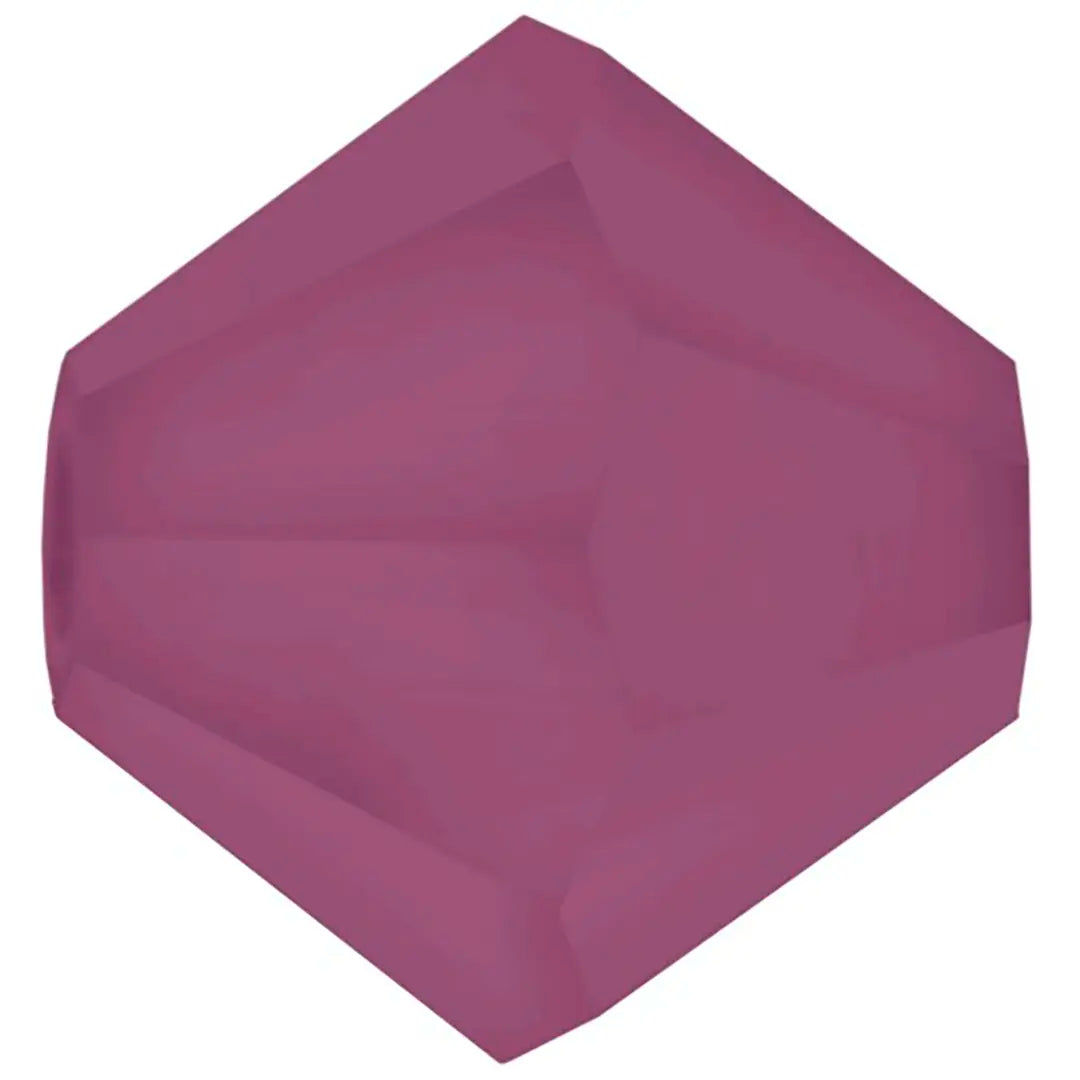 Preciosa Beads Bicone Amethyst Matte - Bluestreak Crystals