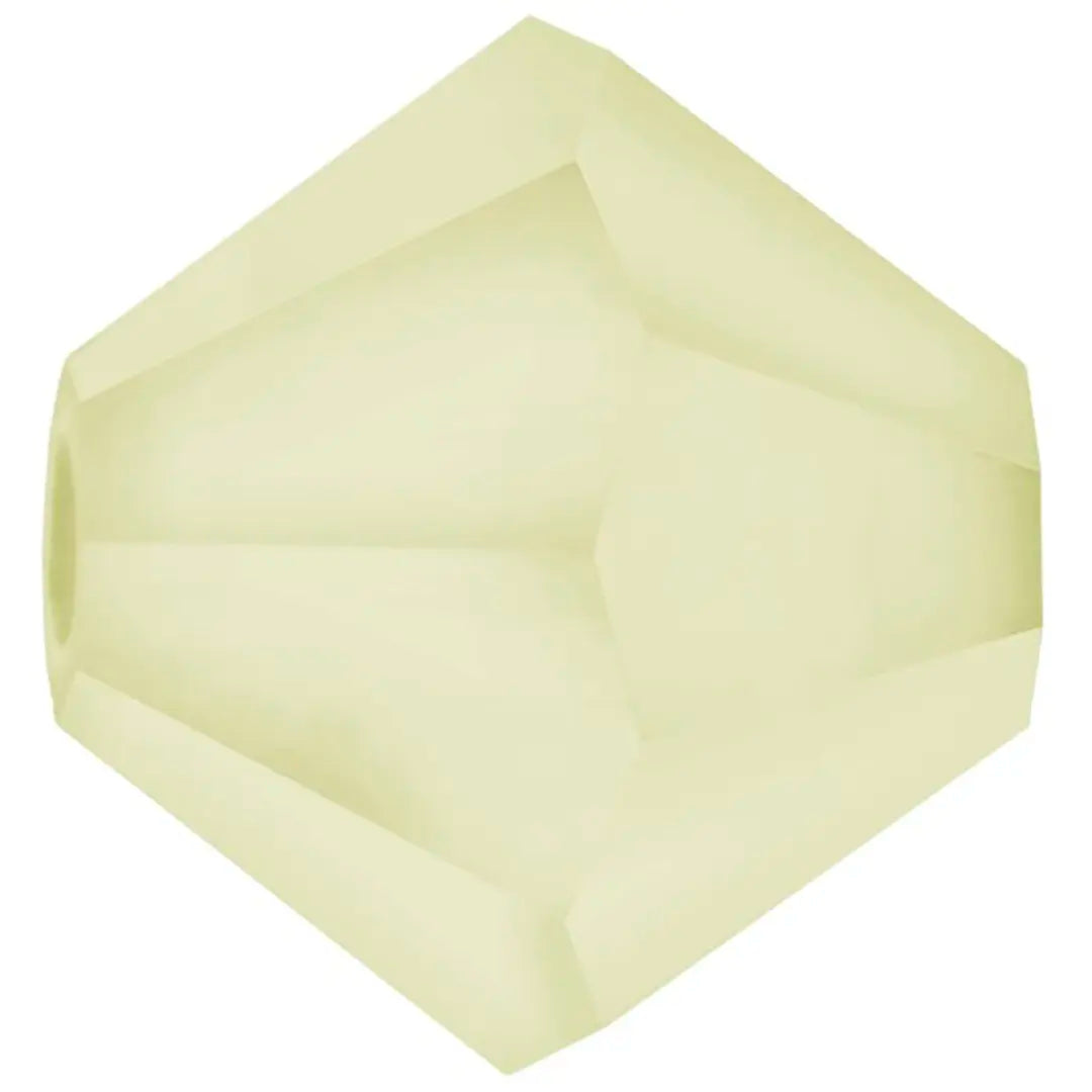 Preciosa Beads Bicone Jonquil Matte - Bluestreak Crystals