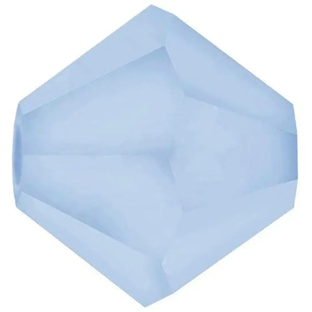 Preciosa Beads Bicone Light Sapphire Matte - Bluestreak Crystals