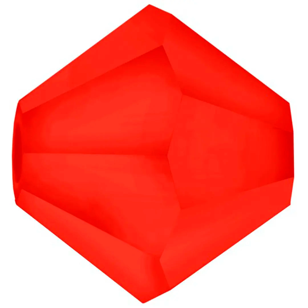 Preciosa Beads Bicone Light Siam Matte - Bluestreak Crystals
