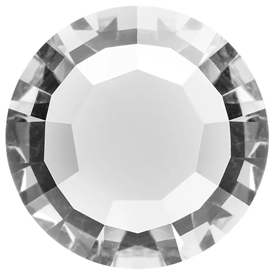 Preciosa Chatons Channel Round Stones Crystal UNFOILED - Bluestreak Crystals