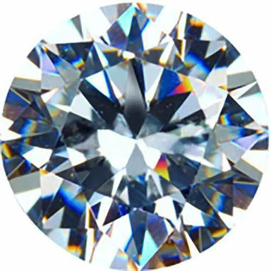 Preciosa Cubic Zirconia Alpha Round Brilliant Cut White - Bluestreak Crystals