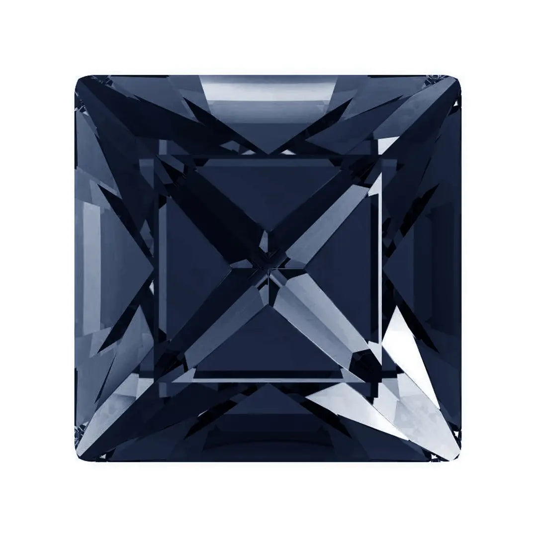 Preciosa Fancy Stones Square Dark Indigo - Bluestreak Crystals