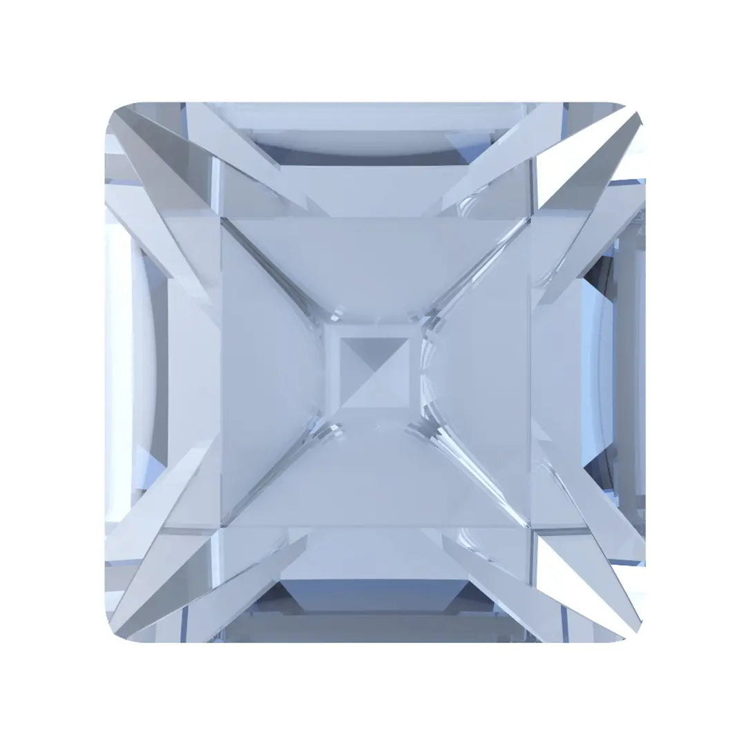Preciosa Fancy Stones Square Light Sapphire - Bluestreak Crystals
