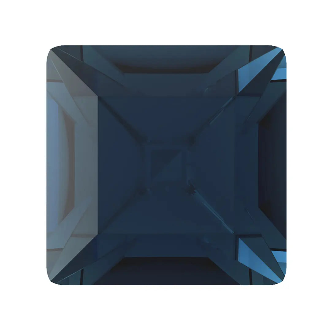 Preciosa Fancy Stones Square Montana - Bluestreak Crystals