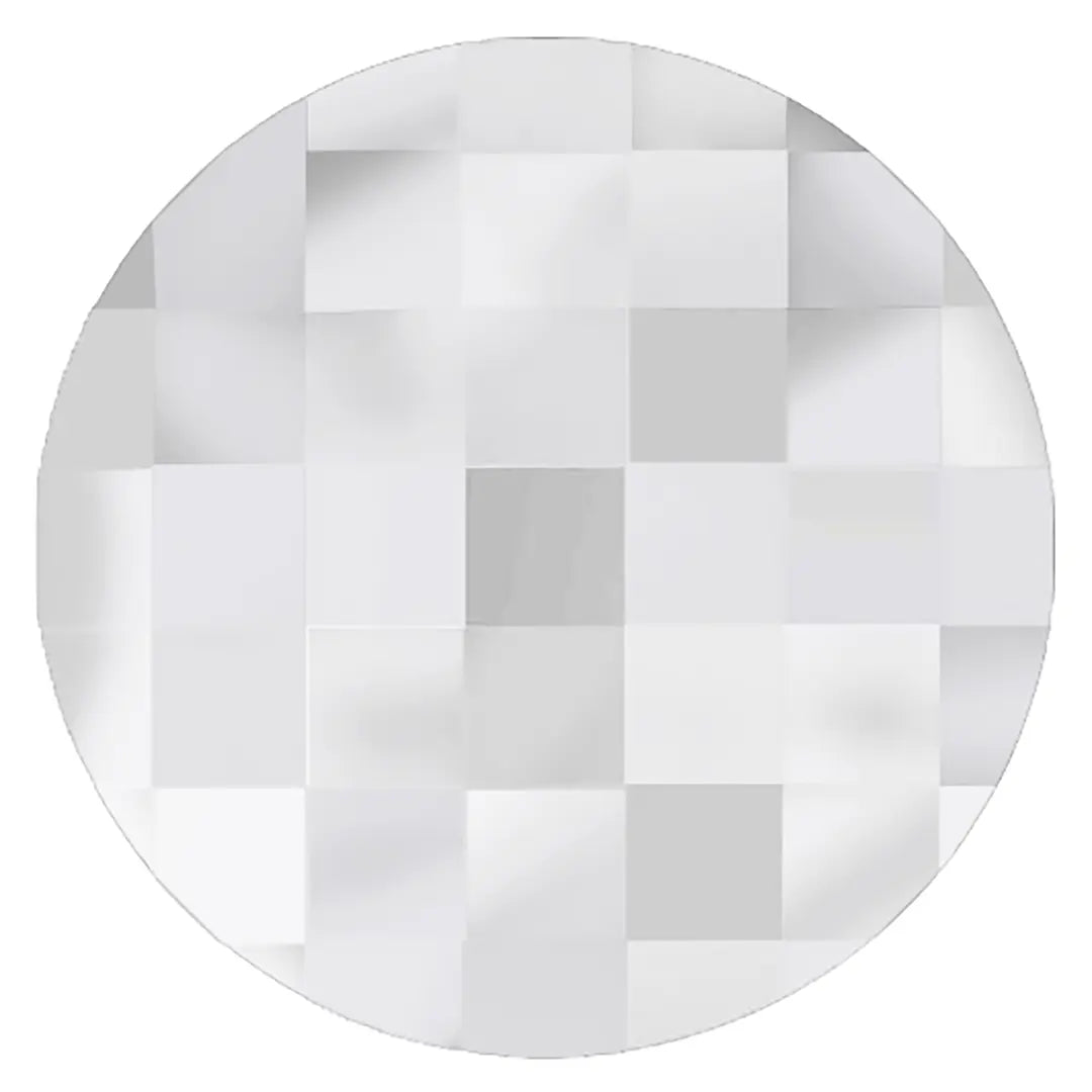 Preciosa Flat Back Crystals Non Hotfix Chessboard Circle (MAXIMA) Crystal - Bluestreak Crystals