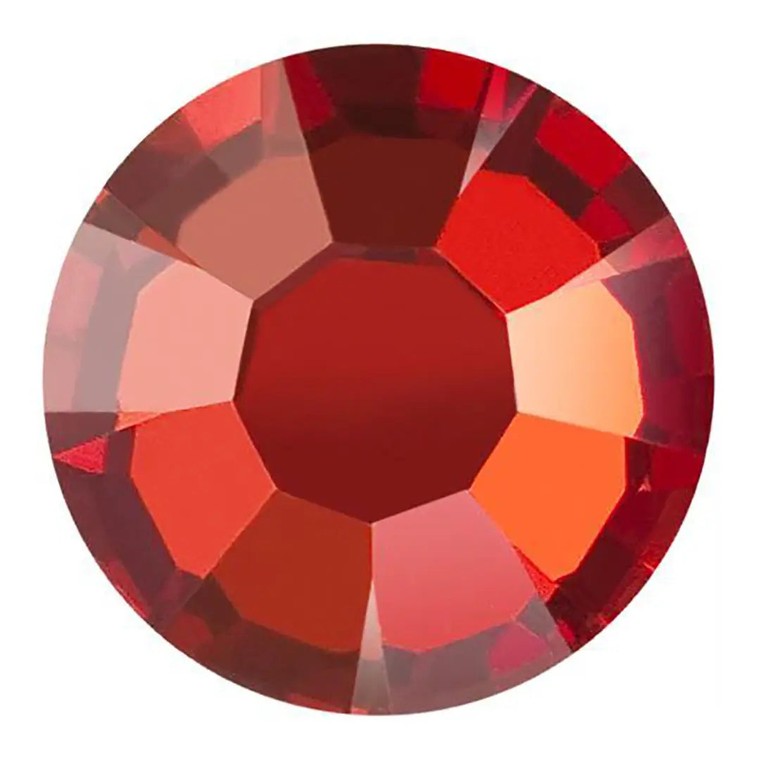 Preciosa Flat Back Crystals Non Hotfix (MAXIMA) Crystal Red Flame - Bluestreak Crystals