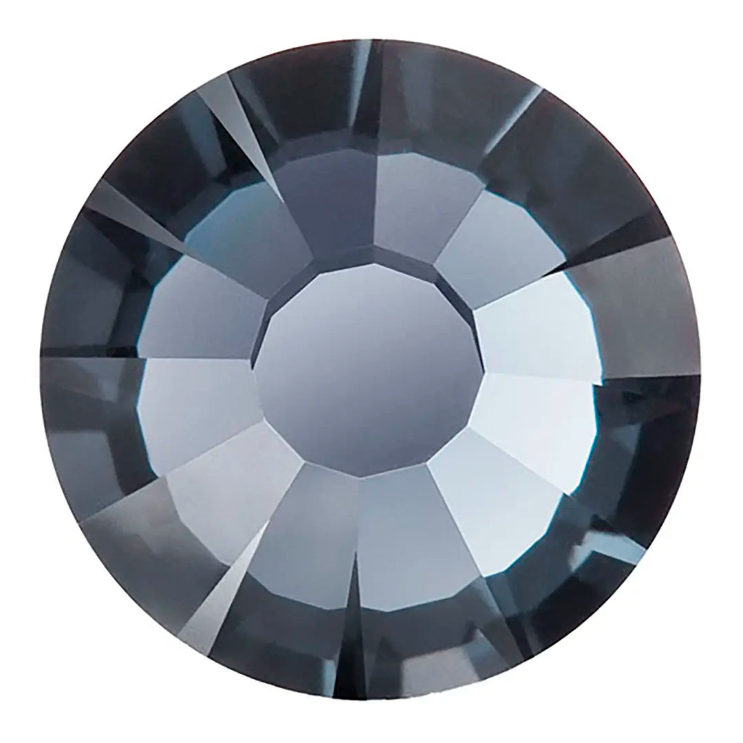 Preciosa Flat Back Crystals Non Hotfix (MAXIMA) Light Graphite - Bluestreak Crystals