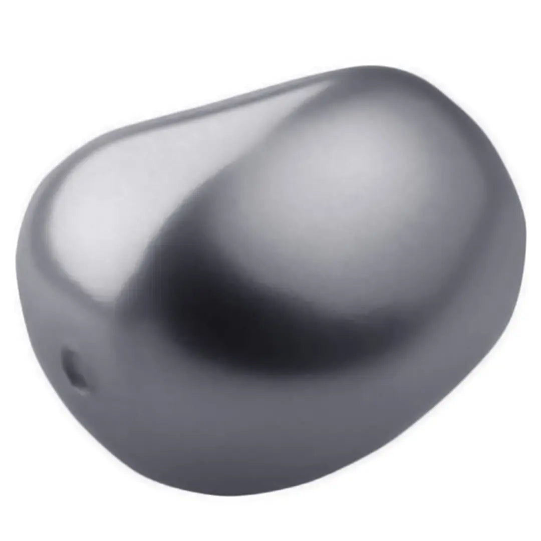 Preciosa Pearls Elliptic Dark Grey - Bluestreak Crystals