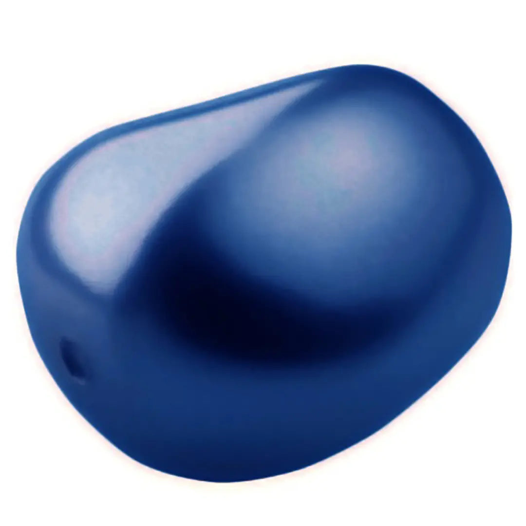 Preciosa Pearls Elliptic Navy Blue - Bluestreak Crystals
