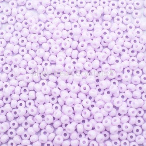 Preciosa Seed Beads Rocaille Opaque Pink - Bluestreak Crystals
