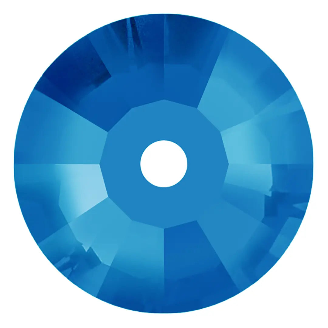 Preciosa Sew On Crystals Lochrose Sapphire - Bluestreak Crystals