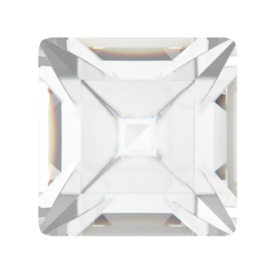 Preciosa Single Stone Setting Square in Gold - Bluestreak Crystals