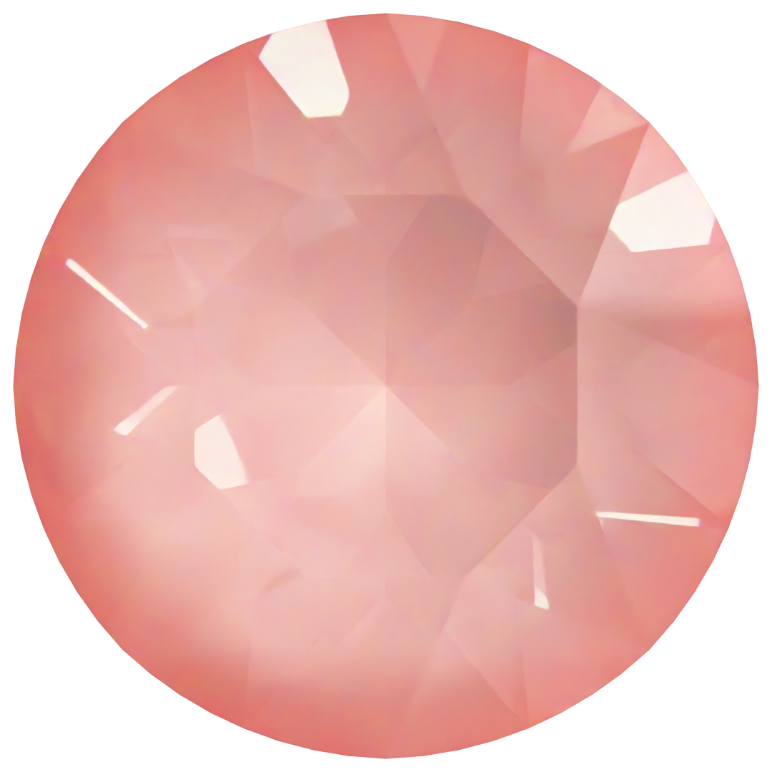 Swarovski Chatons Round Stones (1028 & 1088) Crystal Flamingo Ignite UNFOILED - Bluestreak Crystals