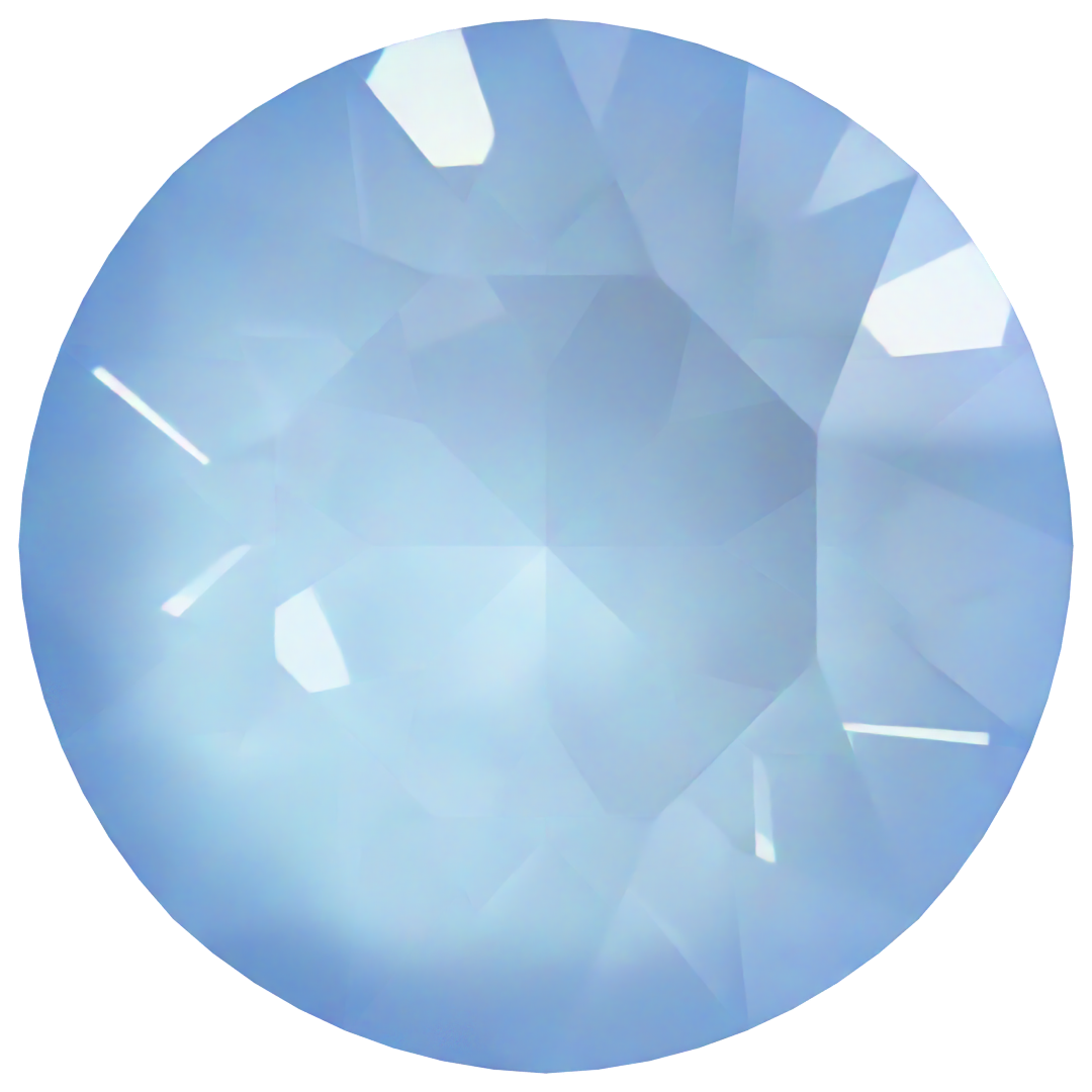 Serinity Chatons Round Stones (1028 & 1088) Crystal Sky Ignite UNFOILED - Bluestreak Crystals