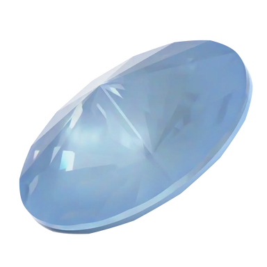 Swarovski Chatons Round Stones Rivoli (1122) Crystal Sky Ignite UNFOILED - Bluestreak Crystals