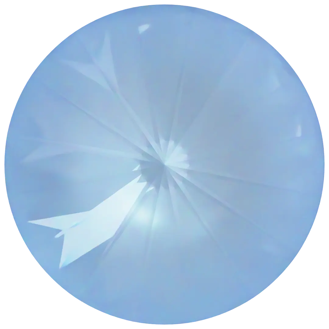 Swarovski Chatons Round Stones Rivoli (1122) Crystal Sky Ignite UNFOILED - Bluestreak Crystals