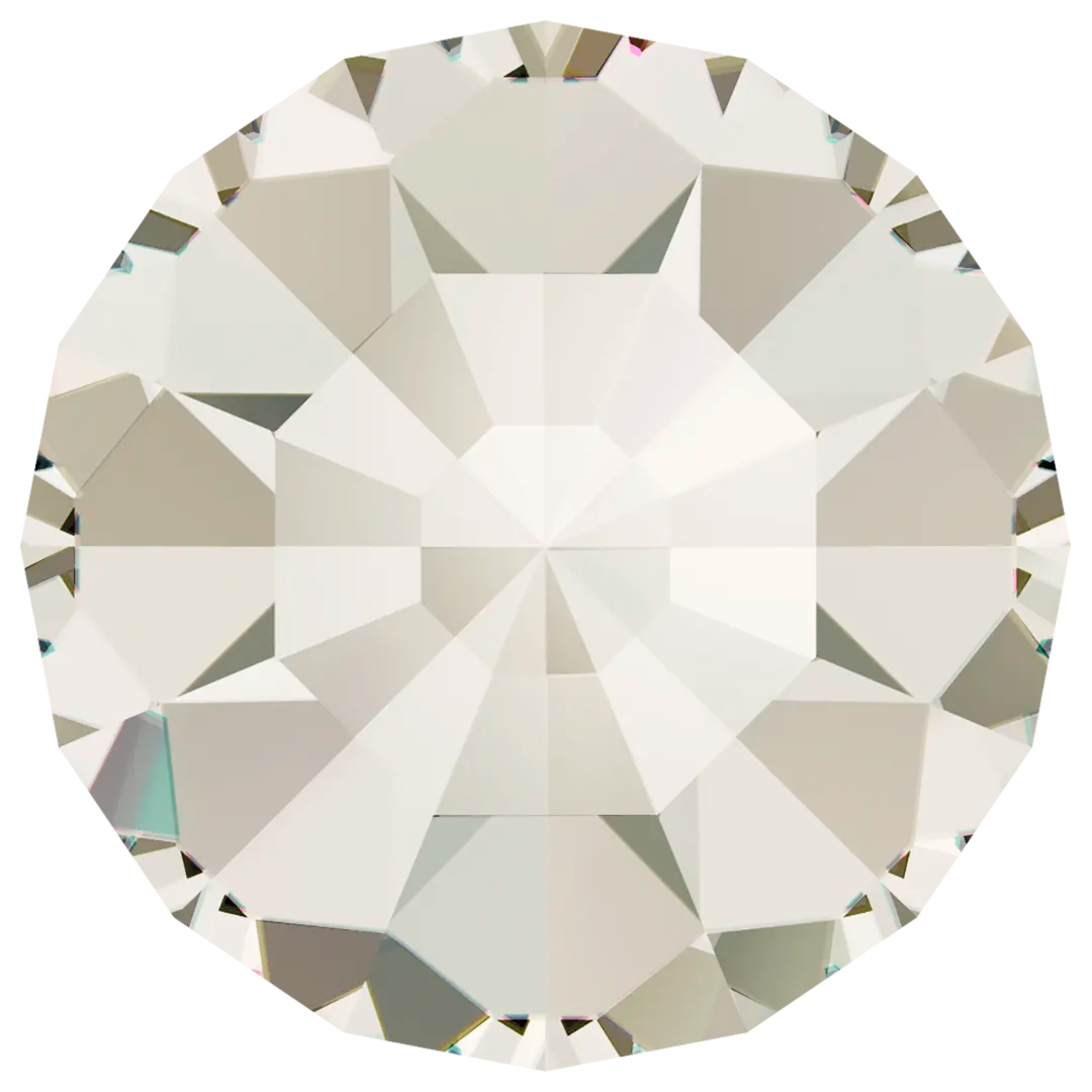 Serinity Chatons Round Stones Small (1100) Crystal Silver Shade - Bluestreak Crystals