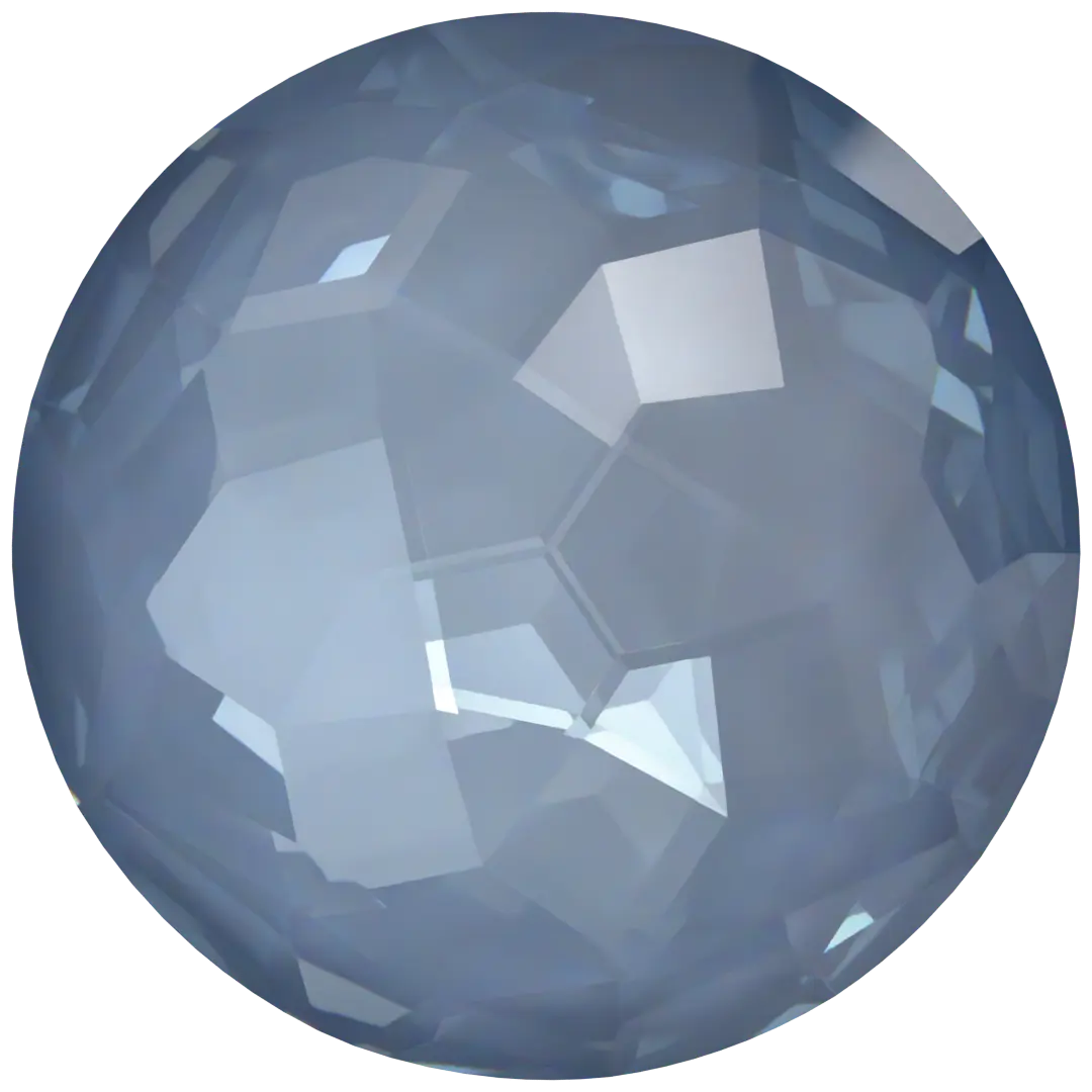 Swarovski Chatons Round Stones Fantasy (1383) Crystal Denim Ignite UNFOILED - Bluestreak Crystals
