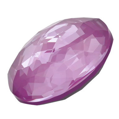 Serinity Chatons Round Stones Thin (1383) Crystal Orchid Ignite UNFOILED - Bluestreak Crystals