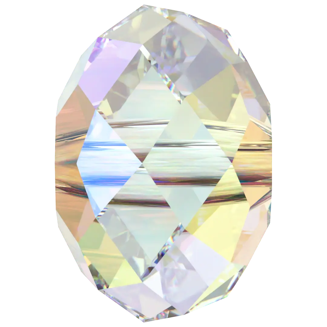 Serinity Crystal Beads Briolette (5040) Crystal Shimmer 2X - Bluestreak Crystals