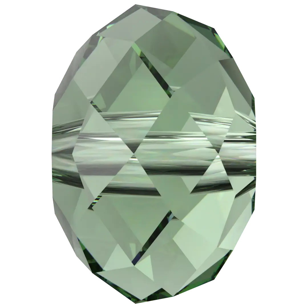 Serinity Crystal Beads Briolette (5040) Erinite - Bluestreak Crystals