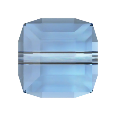 Serinity Crystal Beads Cube (5601) Cool Blue - Bluestreak Crystals