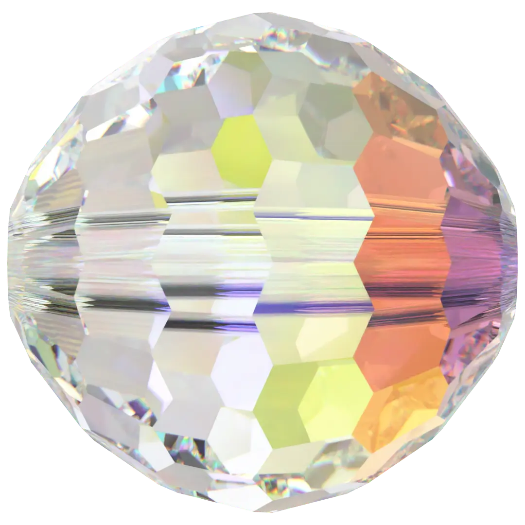 Serinity Crystal Beads Disco Ball (5003) Crystal AB - Bluestreak Crystals