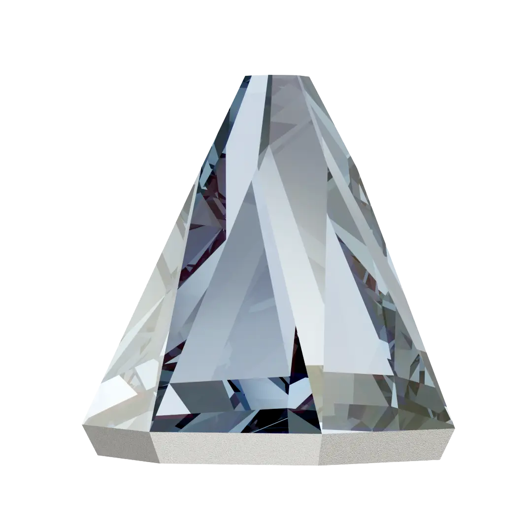 Serinity Flat Back Crystals Non Hotfix Round Spike (2019) Crystal Blue Shade - Bluestreak Crystals