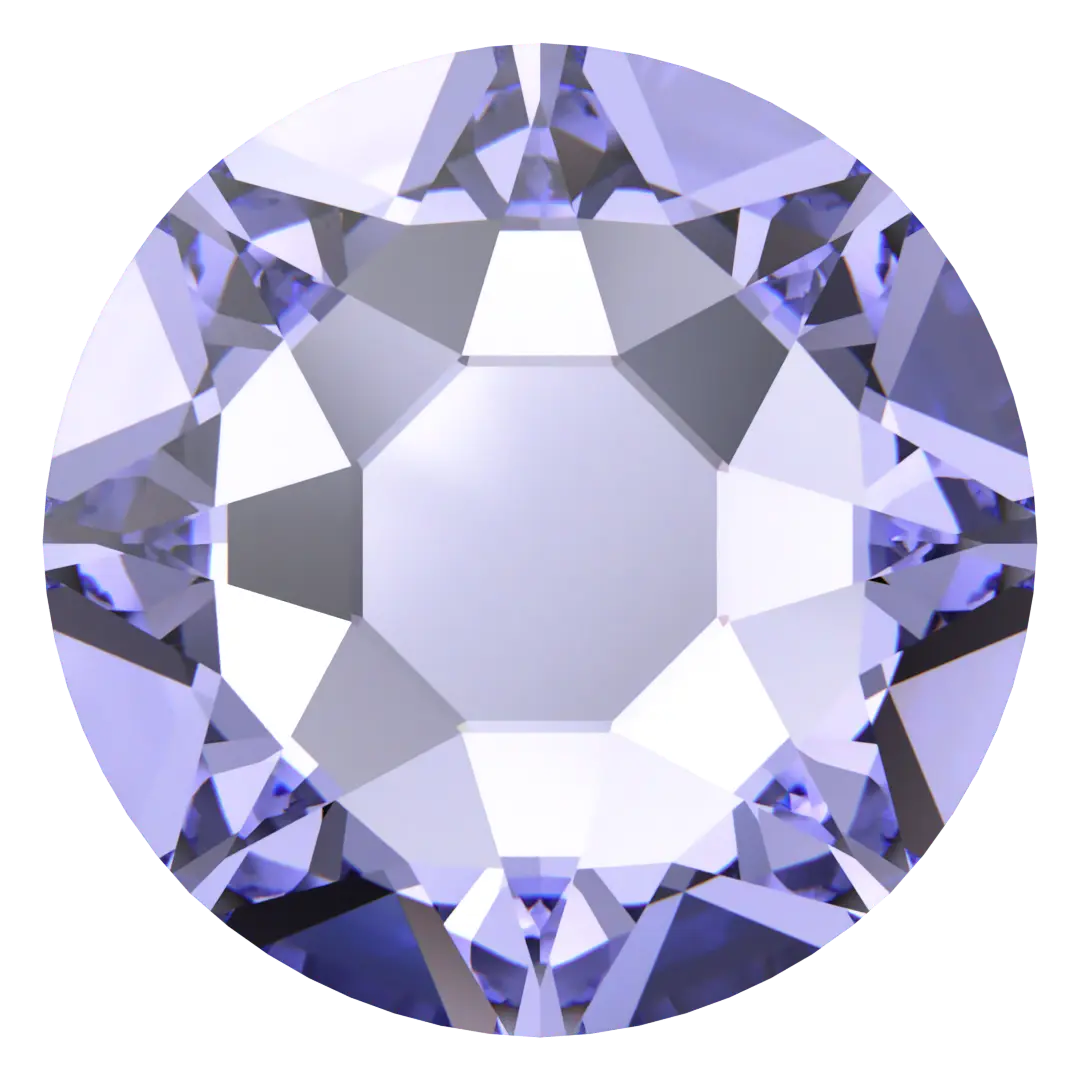 Swarovski Flat Back Crystals Non Hotfix (2000, 2058 & 2088) Provence Lavender - Bluestreak Crystals