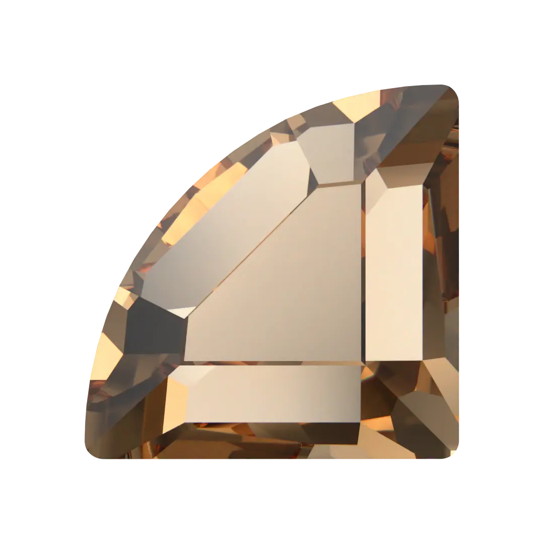 Serinity Hotfix Flat Back Crystals Connector (2715) Light Colorado Topaz - Bluestreak Crystals