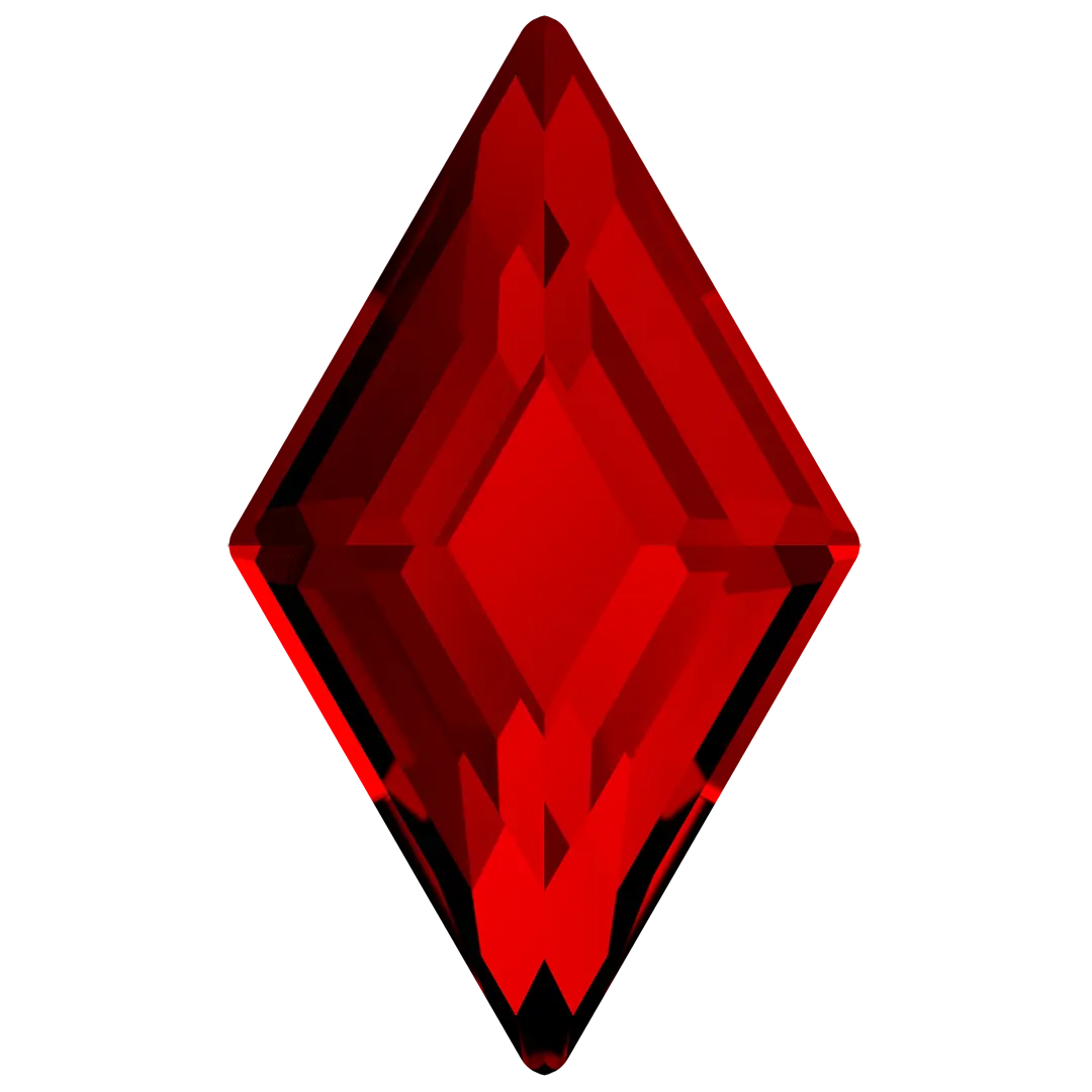 Serinity Flat Back Crystals Non Hotfix Diamond (2773) Light Siam - Bluestreak Crystals