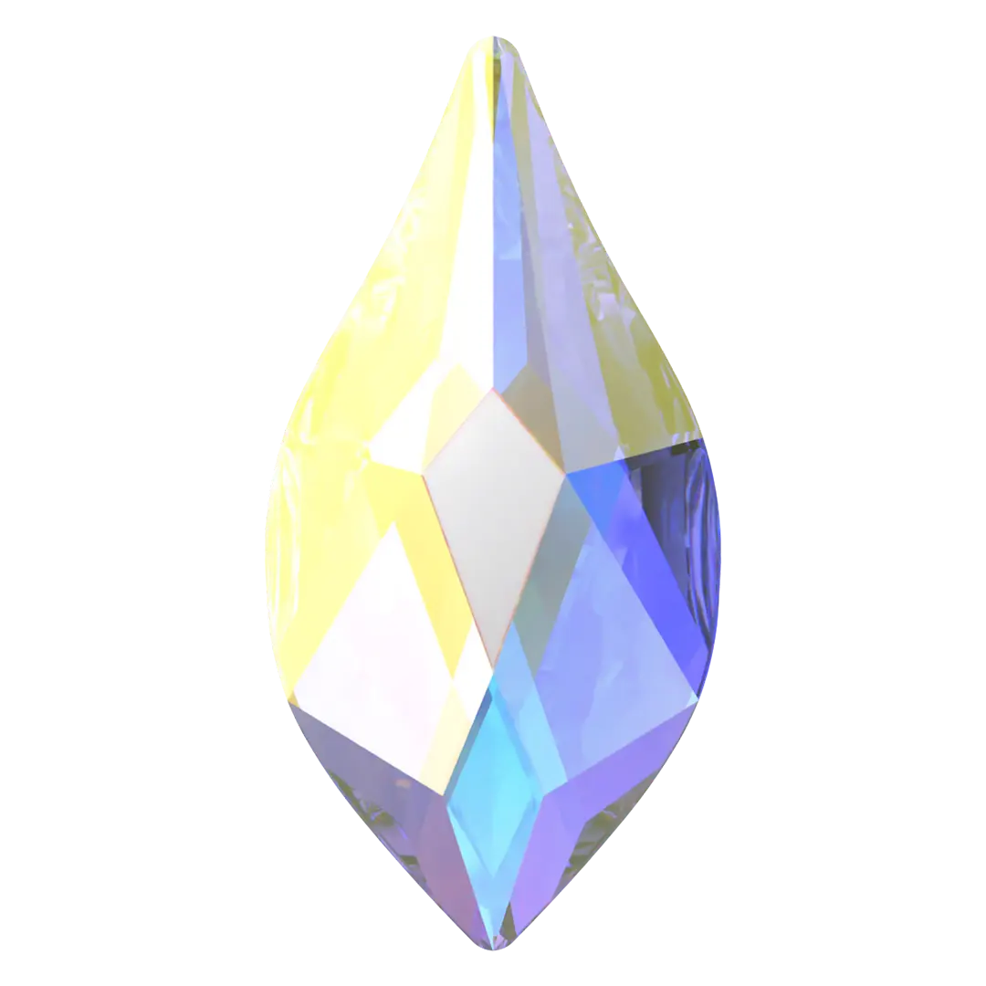 Serinity Flat Back Crystals Non Hotfix Flame (2205) Crystal AB - Bluestreak Crystals